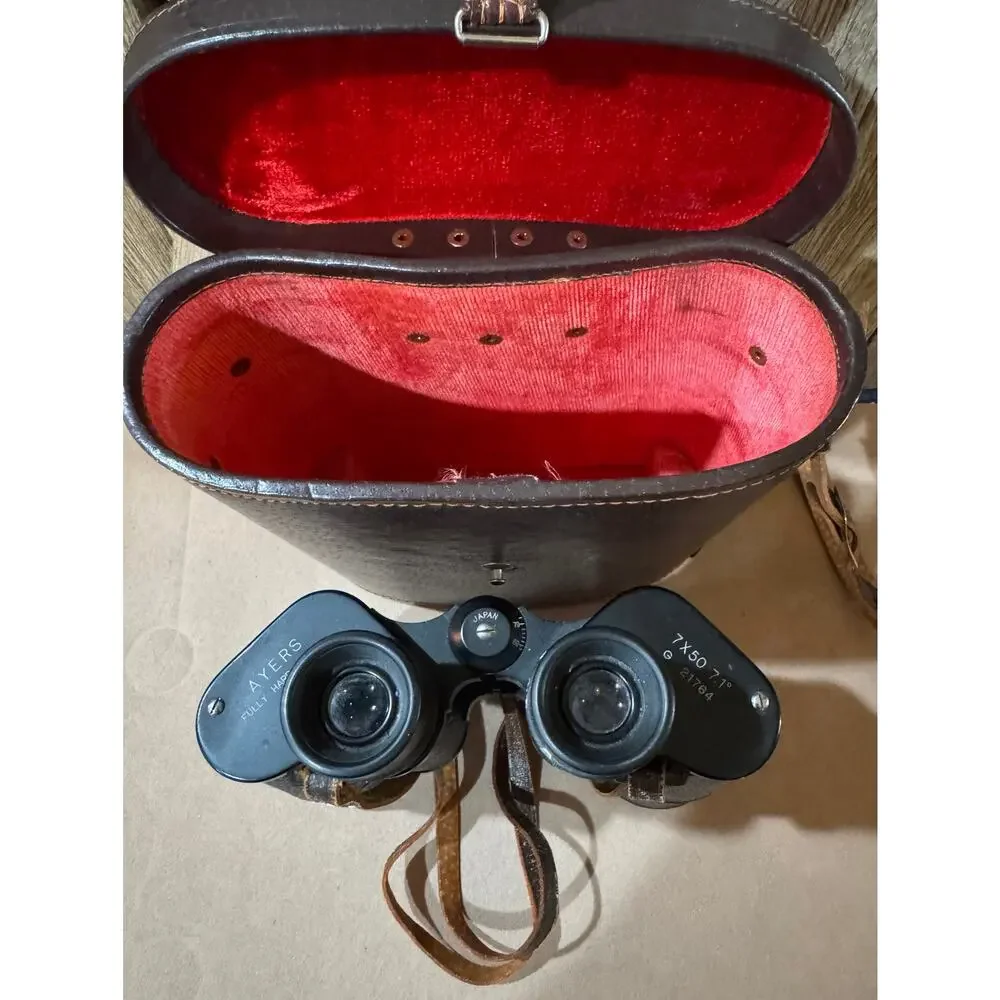 Vintage Ayers Binoculars 7x50 7.1